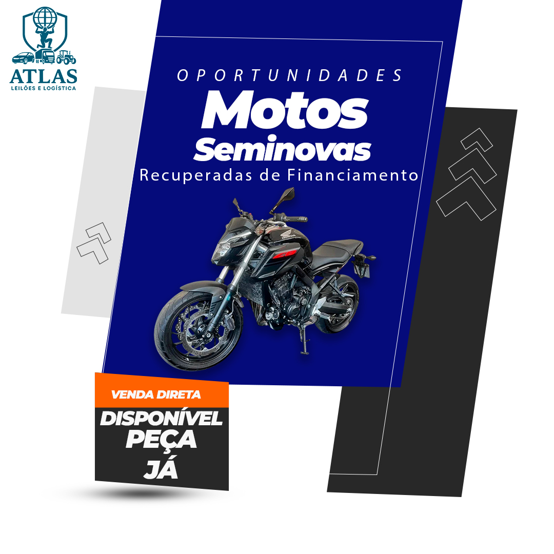Leilão 67591 - Oportunidades Motos Recuperadas de Financiamento