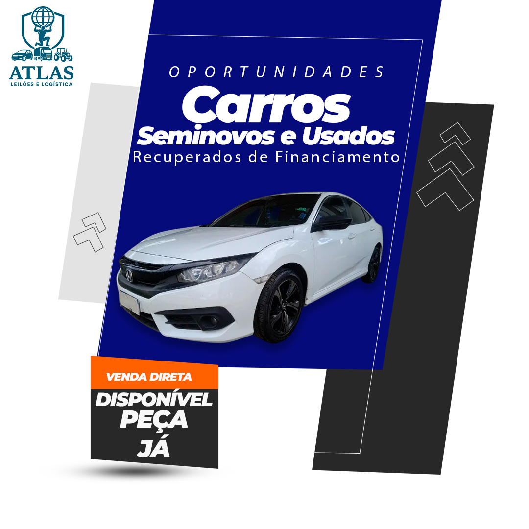 Leilão 36184 - Carros Seminovos e Usados Recuperados de Financiamento