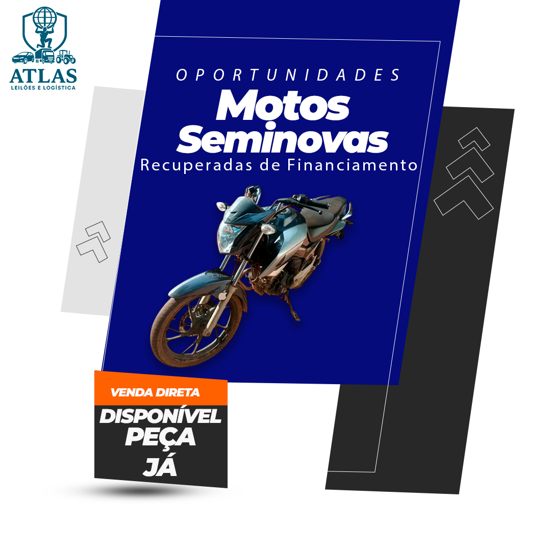 Leilão 26739 - Oportunidades Motos Recuperadas de Financiamento