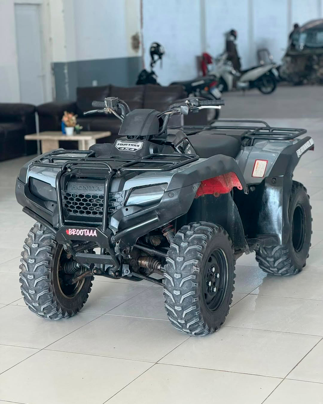 QUADRICICLO HONDA 420 4x4 2015 - FUNC.